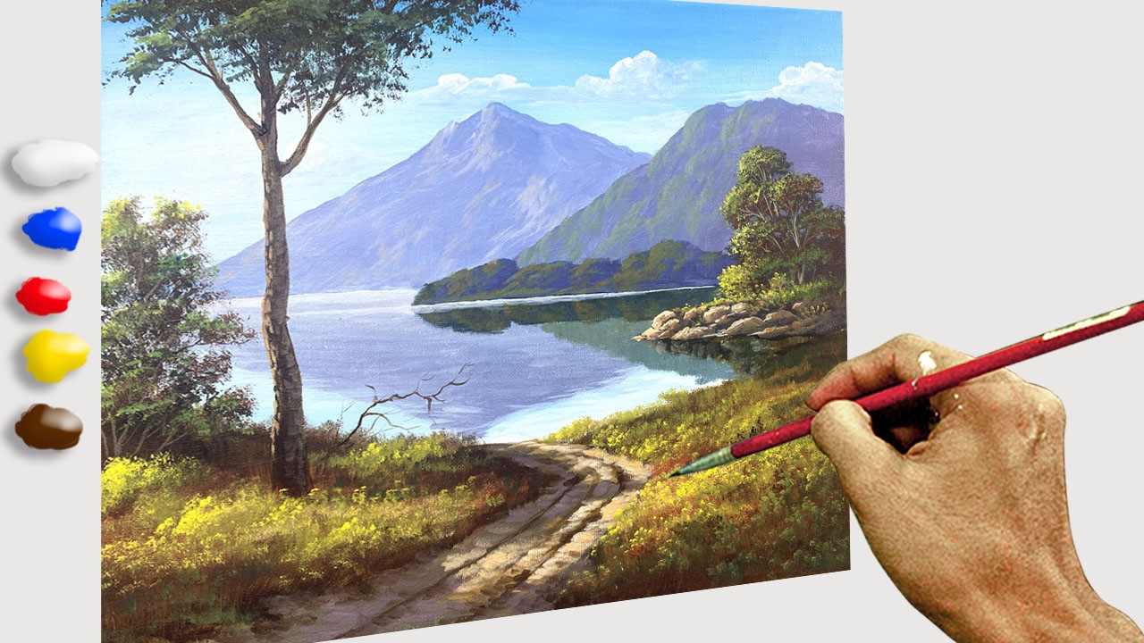 7-Year Artistic Evolution: Recreating My Past Painting | Time-lapse Transformation | JMLisondra
