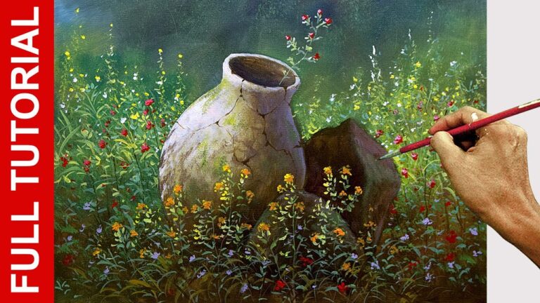 Acrylic Landscape Painting / / JMLisondra