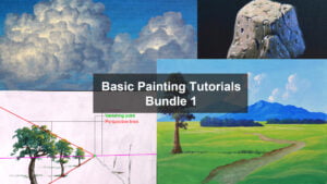 Basic Acrylic Painting Tutorials – Bundle 1