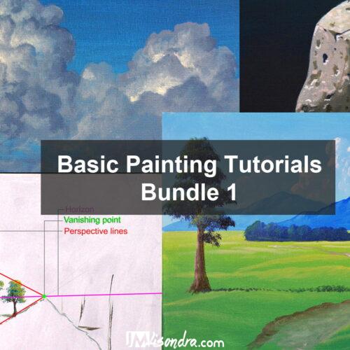 Home 7 Basic Acrylic Painting Tutorials - Bundle 1