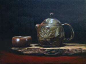 Still Life with Kettle / Acrylic Painting Tutorial / Video