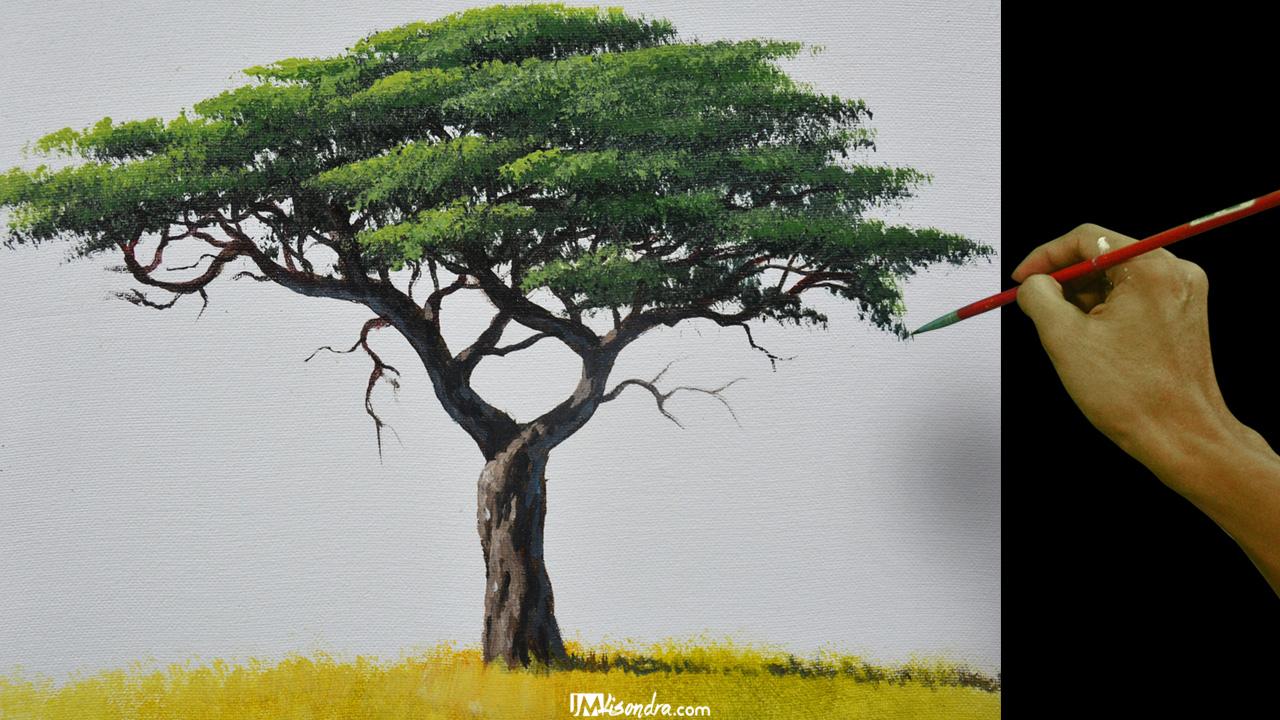 How To Paint A Tree In Acrylics: A Step-by-Step Process