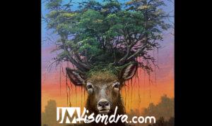 How to Paint Dear with Forest Head – Full Step by Step Painting Tutorial in Acrylics