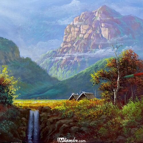 How to Paint Morning Light - Full Step by Step Painting Tutorial in Acrylics