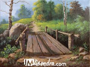 How to Paint the Bridge – Full Step by Step Painting Tutorial in Acrylics