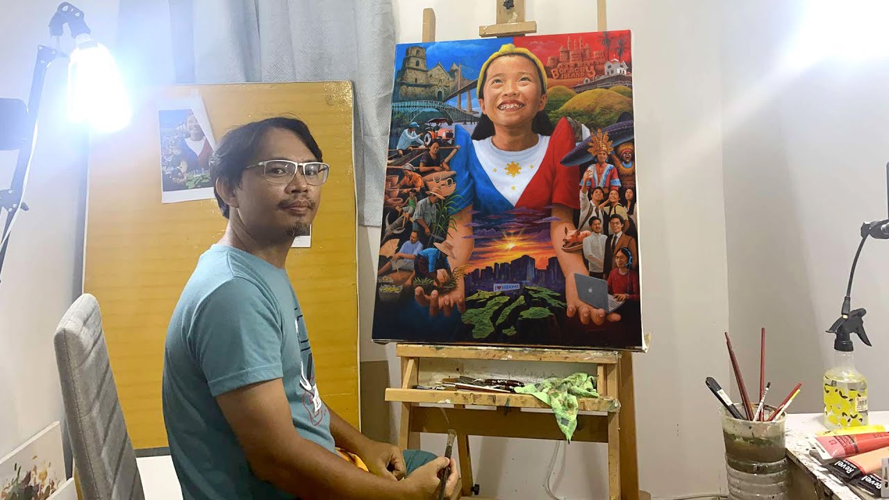 My Acrylic Painting Process / JMLisondra